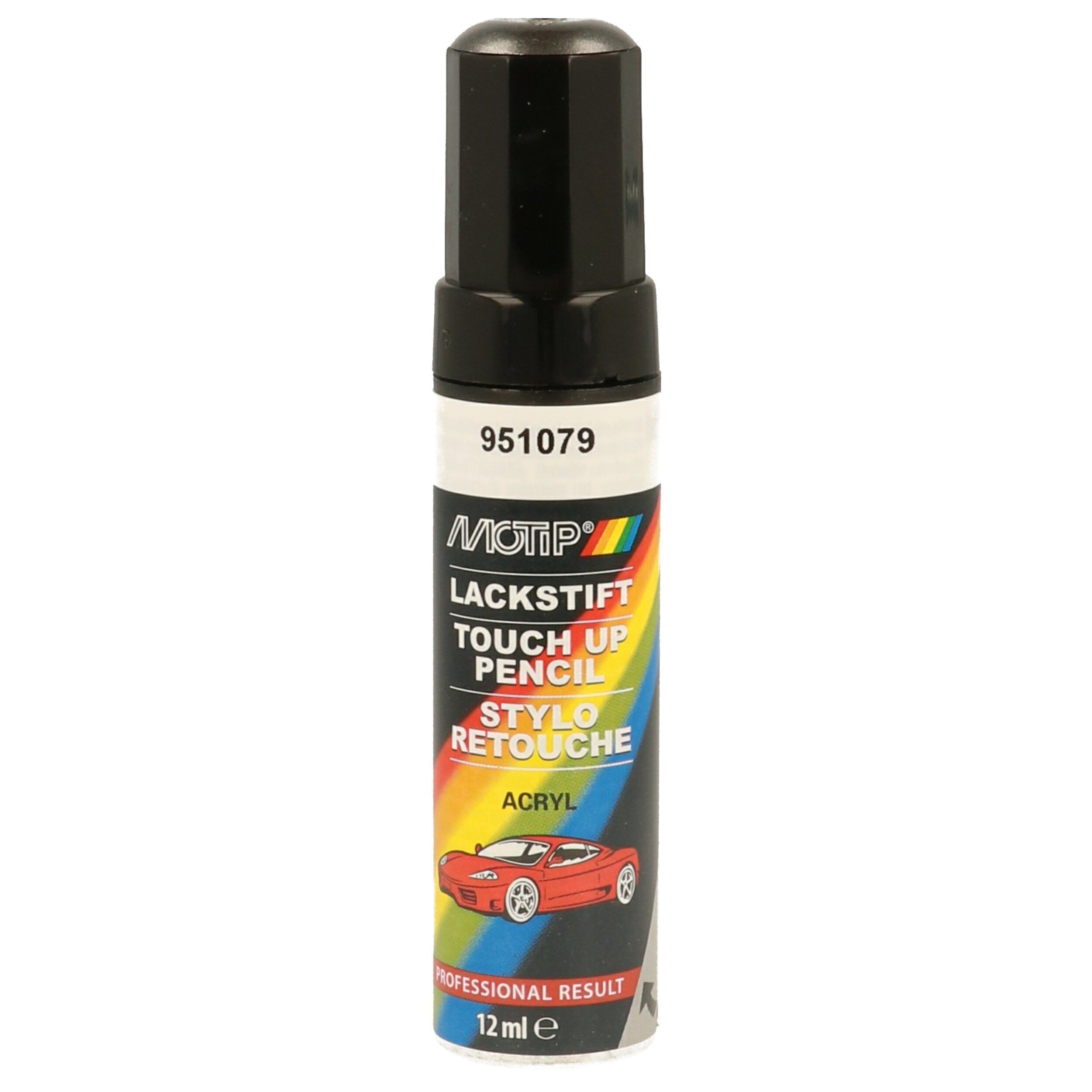 MOTIP 951079: Voertuig-combinatielak Carpet Spray Paint black 400 ml
