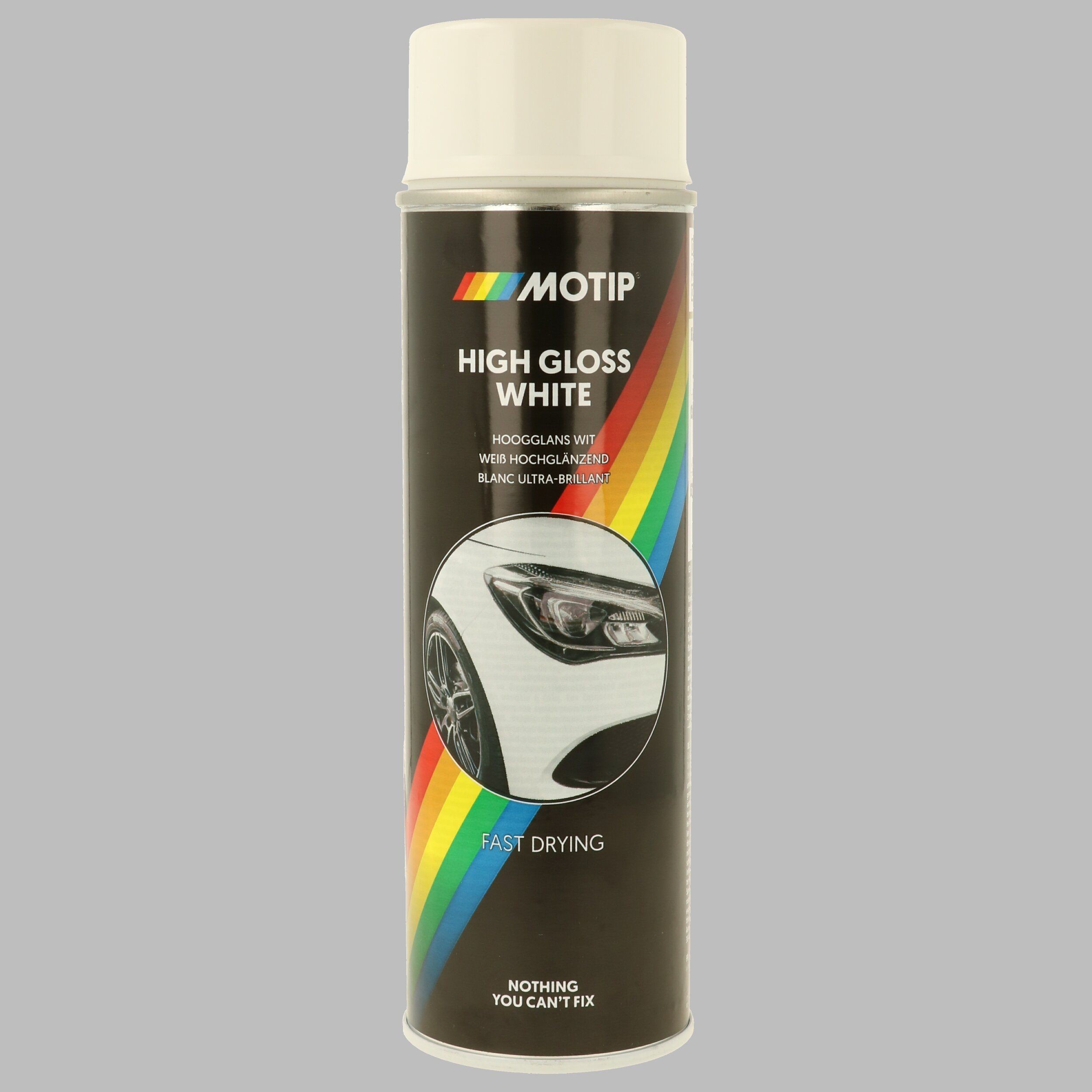 MOTIP 951890: Auto-kombinationslak Sprayplast black matt 400 ml