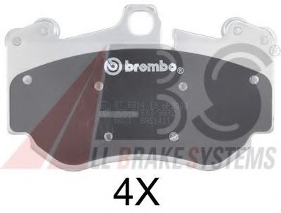 A.B.S. 37693S: Bremsbeläge SPORTLINE