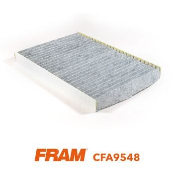 FRAM CFA9548: Pollenfilter Aktivkulfilter