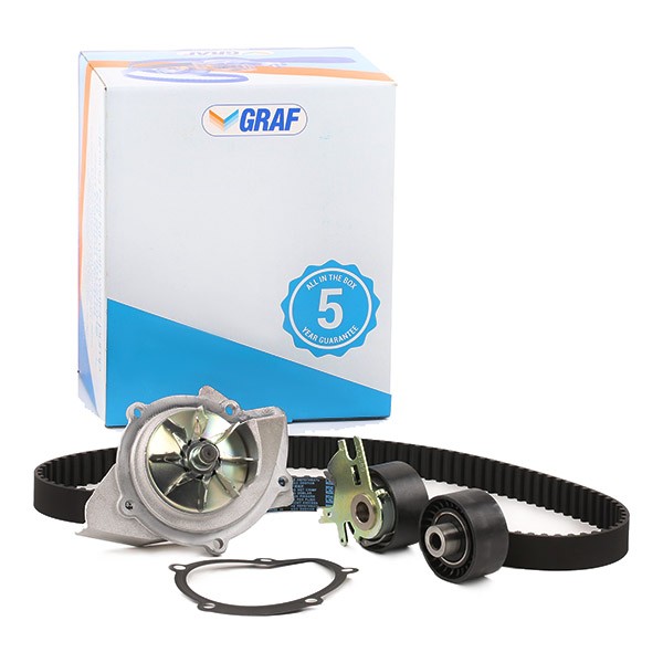 GRAF KP861-2: Bomba de água + kit de correia dentada N.º dentes: 116