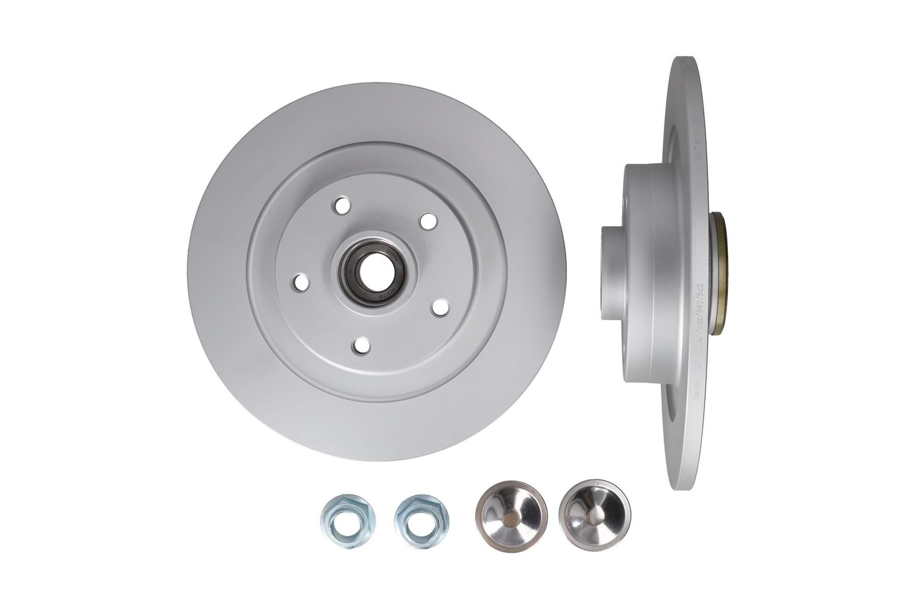 KAMOKA 1031072: Bromsskiva Bakaxel, Ø: 300mm, full, Ø: 300mm, belagd, med hjullager, med ABS-sensorring