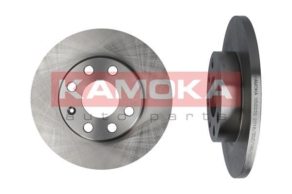 KAMOKA 103232: Bremsscheibe Vorderachse, Ø: 236mm, voll, Ø: 236mm