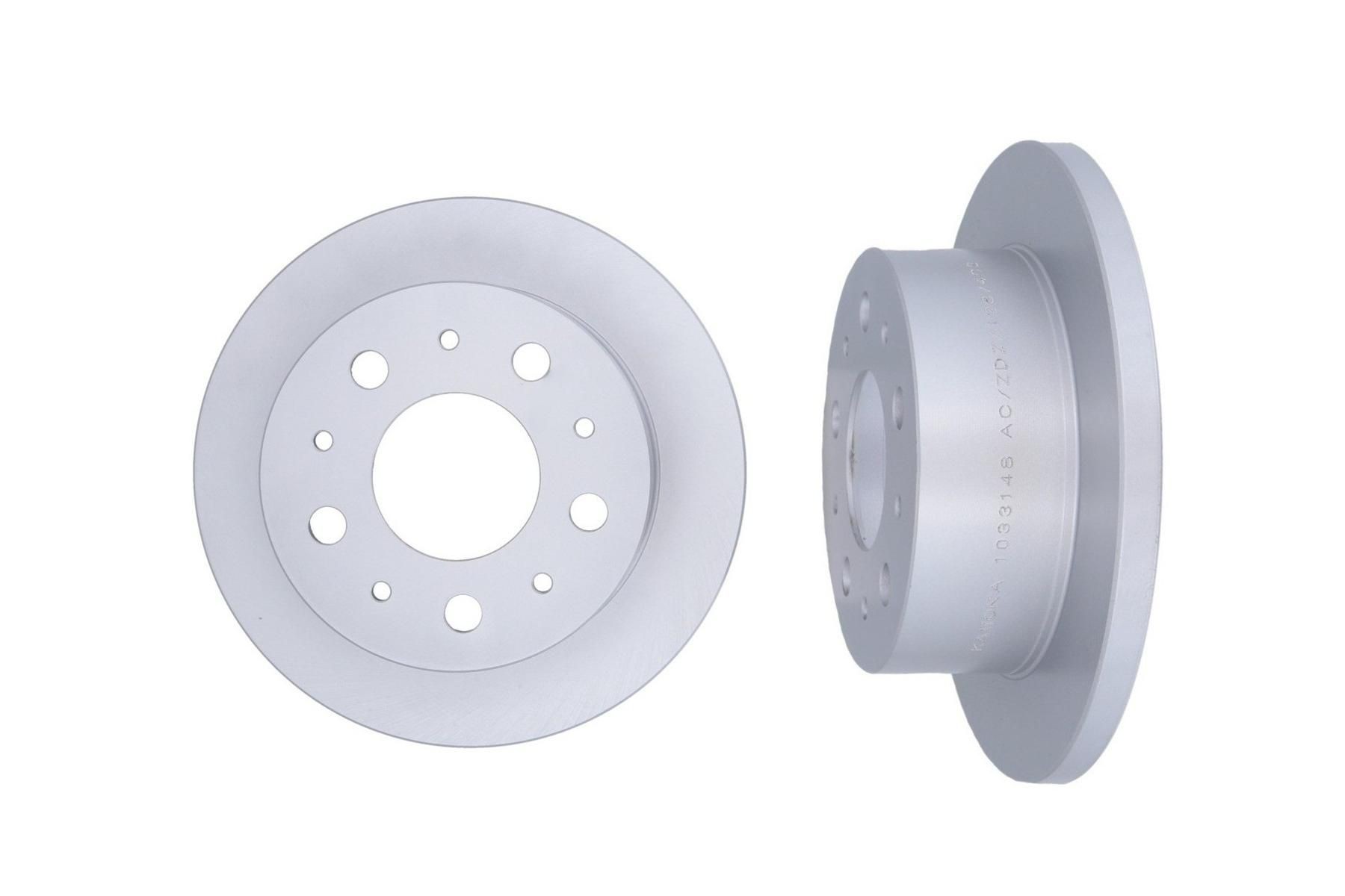 KAMOKA 1033148: Спирачен диск задна ос, Ø: 280mm, плътен, Ø: 280mm, с покритие