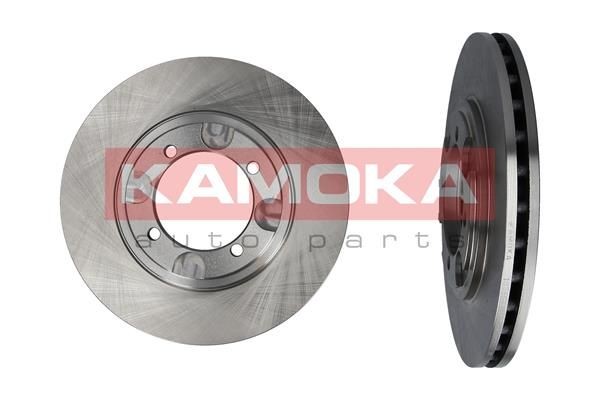 KAMOKA 103964: Bremžu diski Aizmugurējais tilts, Ø: 257mm, ventilējams, Ø: 257mm