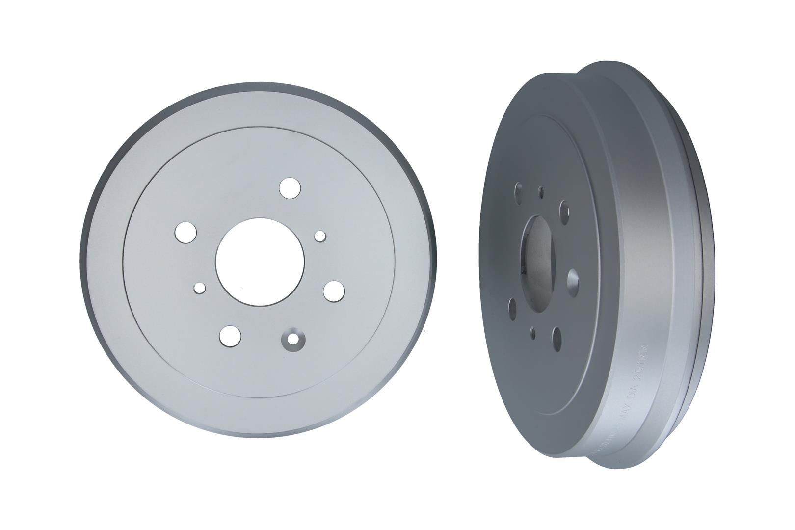 KAMOKA 104040: Спирачен барабан задна ос, 233mm, без колесен лагер, без сензорен пръстен за ABS