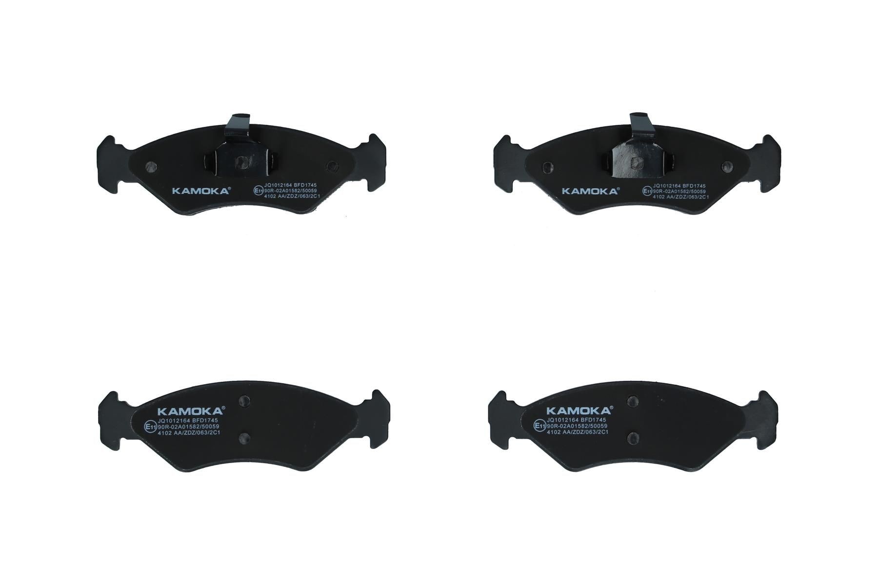 KAMOKA JQ1012164: Bremseklodser foraksel