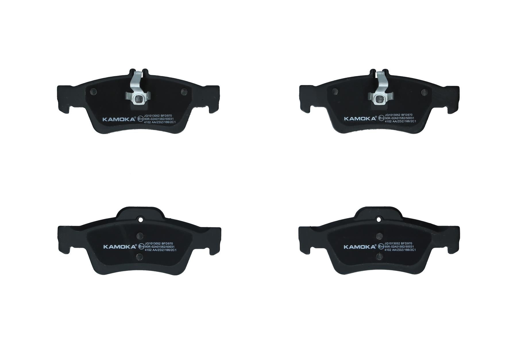 KAMOKA JQ1013052: Bromsbelägg Bakaxel