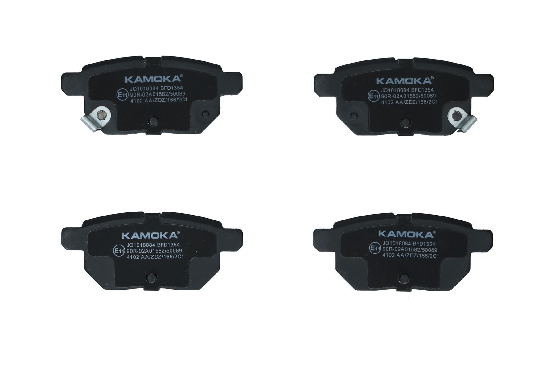 KAMOKA JQ1018084: Klocki hamulcowe Oś tylna