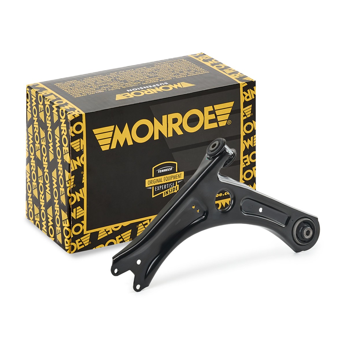 MONROE L29A84: Õõtshoob, käändmik Raudplekk, koos kummlaagriga, ilma kande-/juhtliigendita