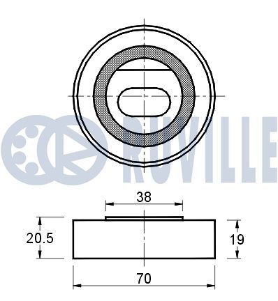 RUVILLE 935048 Querlenker Stahlblech, mit Trag-/Führungsgelenk
