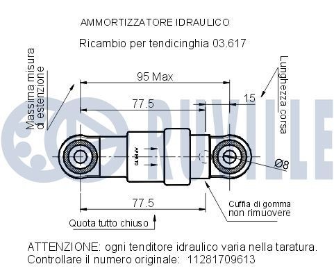 RUVILLE 935124: Länkarm, hjulupphängning