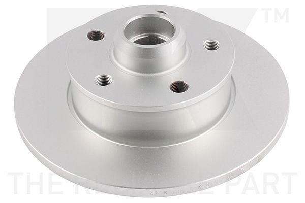 NK 314736: Tarcza hamulcowa Ø: 226[mm], pełny, Ø: 226[mm], pokryty, bez pierścienia nadajnika impulsów ABS