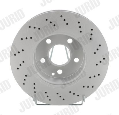 JURID 562619JC: Bromsskiva COAT+ Ø: 295mm, Hålad/ventilerad invändigt, Ø: 295mm, belagd, utan skruvar