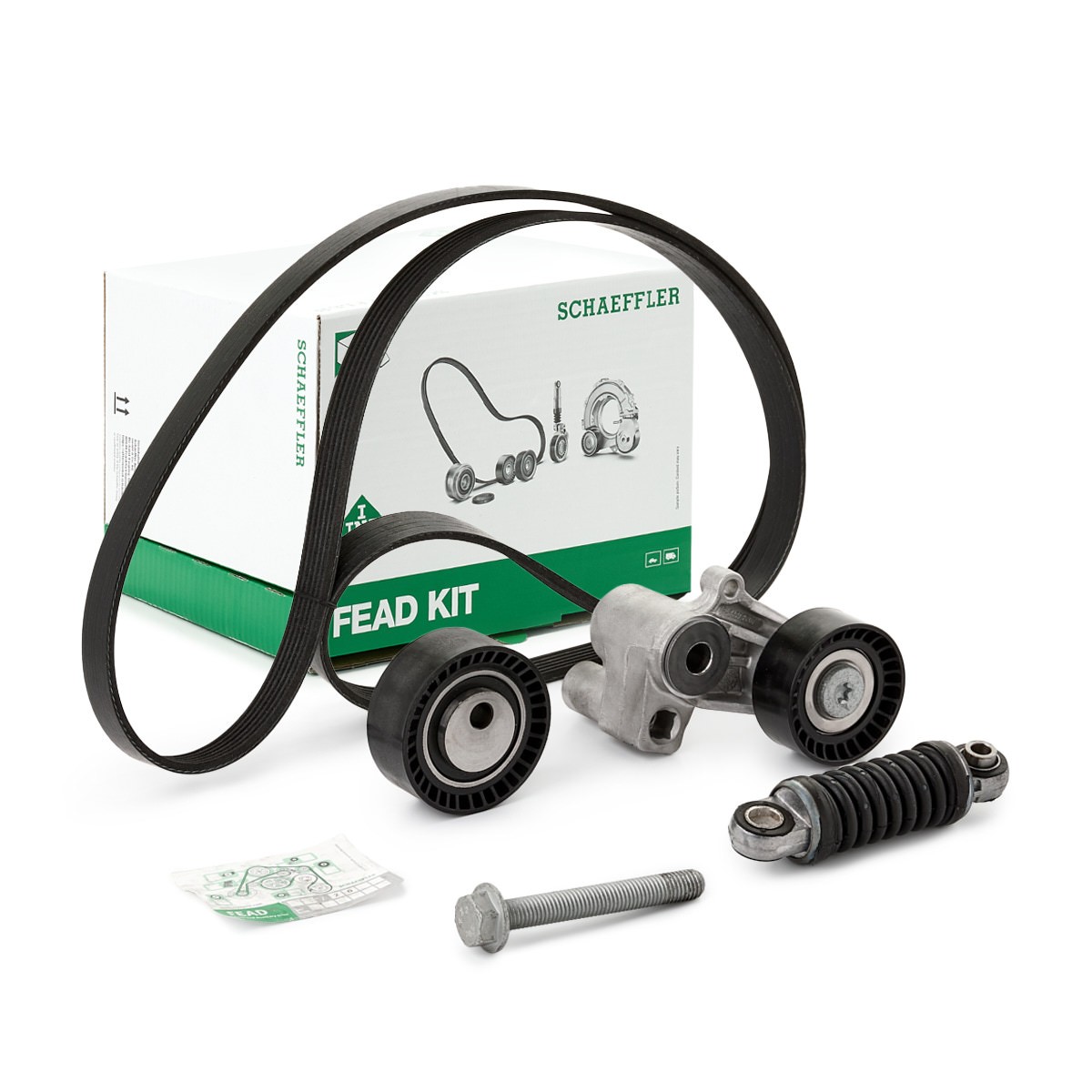 INA 529 0097 10: Jogo de correias trapezoidais estriadas