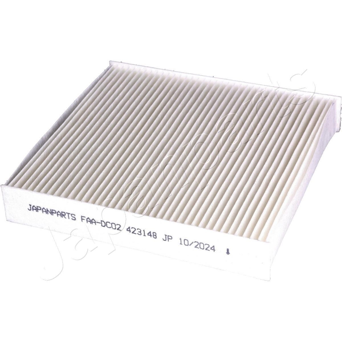 JAPANPARTS FAA-DC02: Szűrő, utastér levegő pollenszűrő