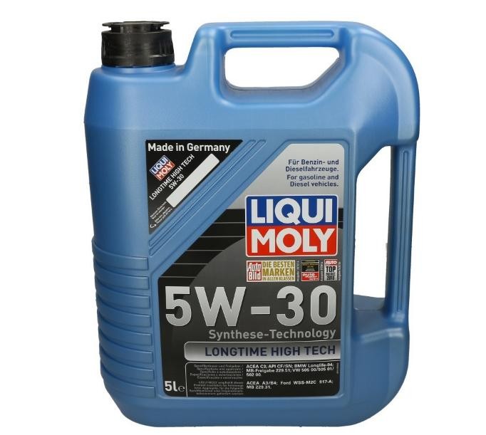 LIQUI MOLY 9507: Motorový olej 5l, 5W-30 Longtime, High Tech