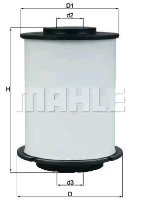 KNECHT KX 404D: Brændstof-filter