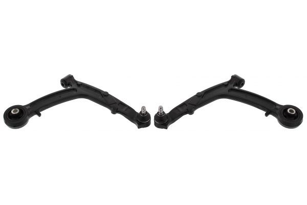 MAPCO 53054: Tukivarsisarja, pyörien tuenta Etuakseli, vasen, Etuakseli, oikea, Alla, Alapallo-/pallonivelellä, Kumilaakerilla