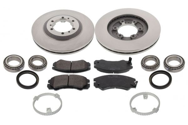 MAPCO 47595: Bromssats, skivbroms framaxel, Ø: 280mm, ventilerad