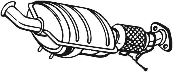 BOSAL 090-787: Katalüsaator koos osadega, Bosal towbar set (Including e-set)