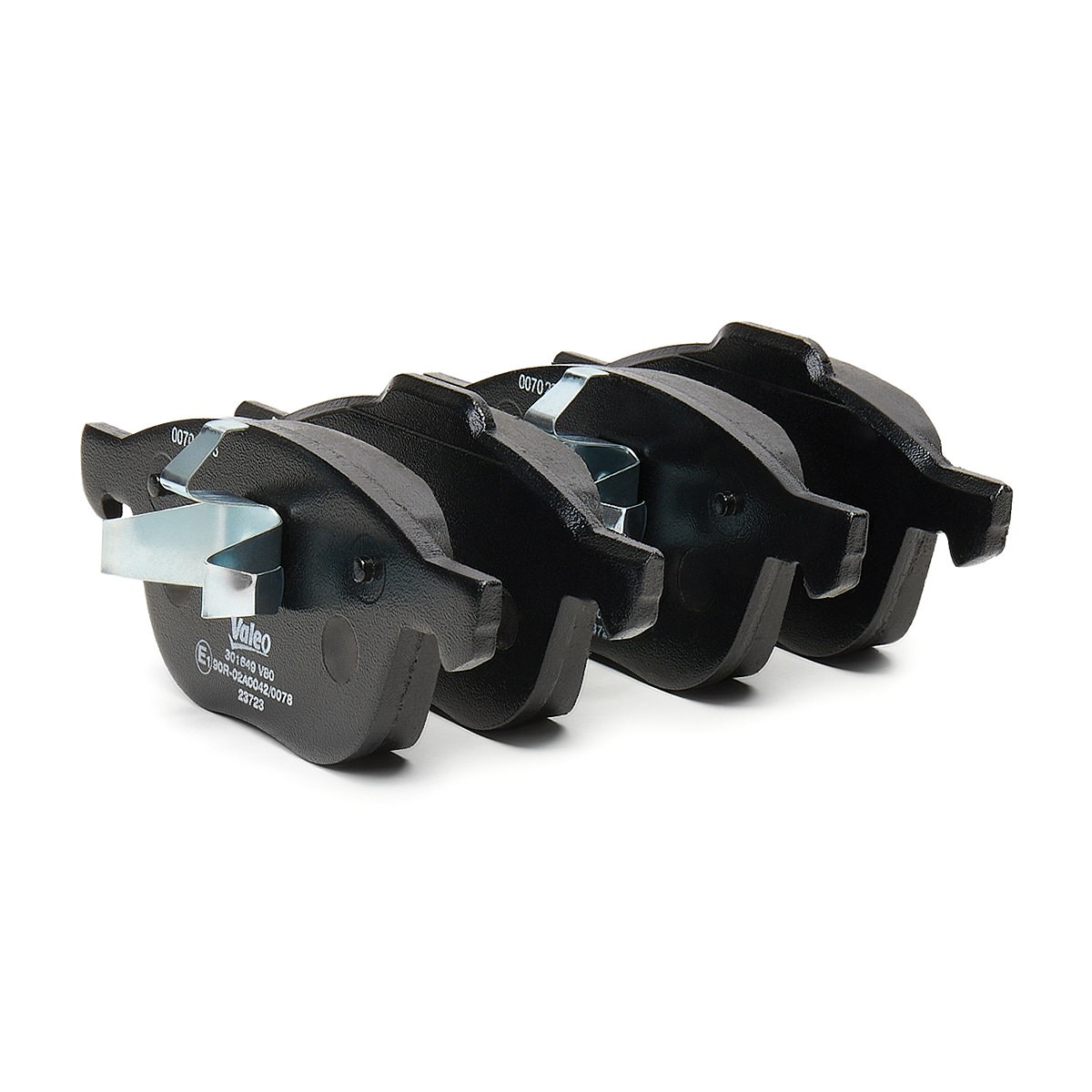 VALEO 301649: Bremžu kluči Priekšējais tilts, bez piespiedējplāksnes, FIRST