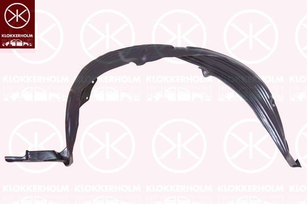 KLOKKERHOLM 3266387 Radhausschale vorne links, Kunststoff