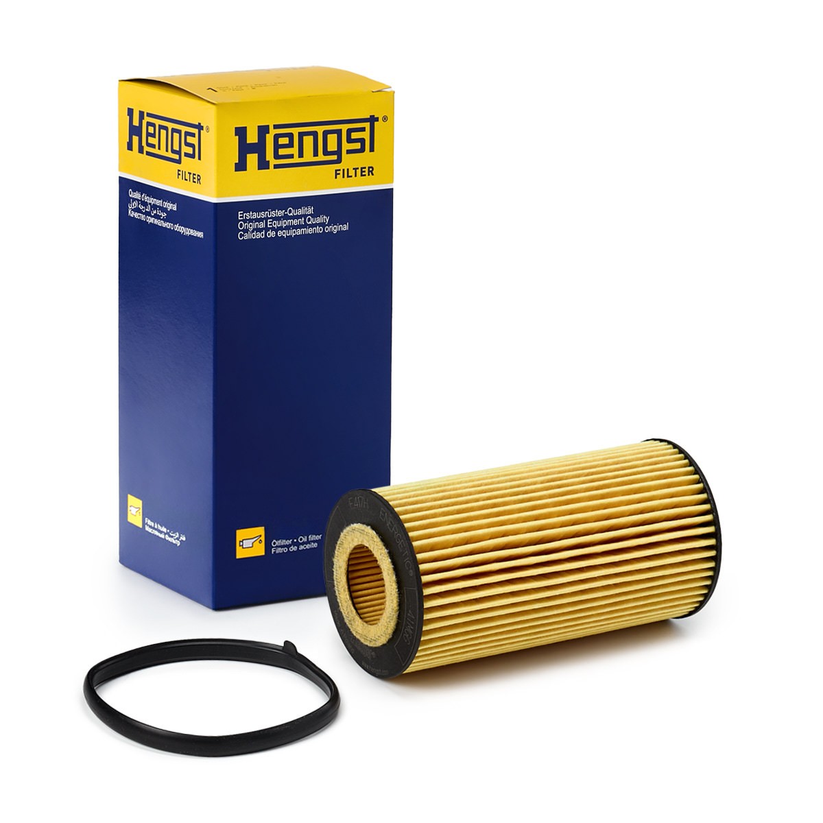 HENGST FILTER E417H D125: Oliefilter Met pakkingen