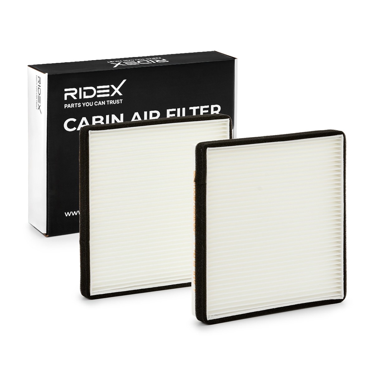 RIDEX 424I0113: Szűrő, utastér levegő pollenszűrő, Szűrőbetét, részecskeszűrő