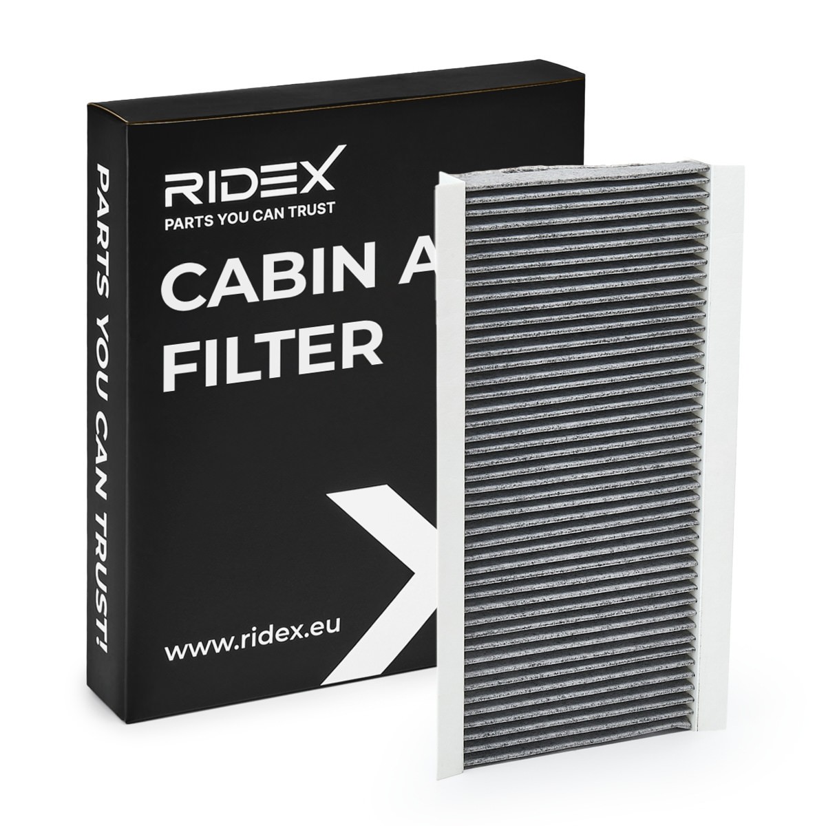RIDEX 424I0047: Pollenfilter Aktivkulfilter