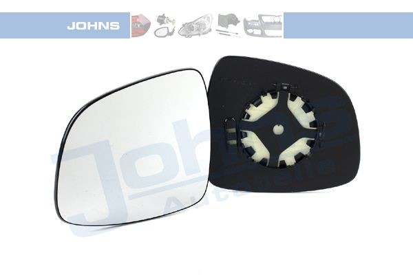 JOHNS 30 92 37-80: Spoguļstikls, Ārējais atpakaļskata spogulis pa kreisi