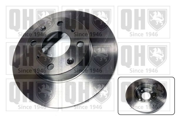 QUINTON HAZELL BDC3801: Bremseskive Ø: 238mm, fuldstændigt, Ø: 238mm
