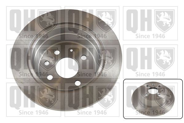 QUINTON HAZELL BDC3827: Bremsscheibe Ø: 260mm, voll, Ø: 260mm