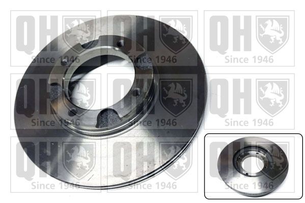 QUINTON HAZELL BDC4183: Bremsscheibe Ø: 242mm, Belüftet, Ø: 242mm