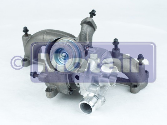 MOTAIR 660021 Turbolader mit Ölzulaufleitung, mit Öltestpapier-Satz, mit Montagesatz