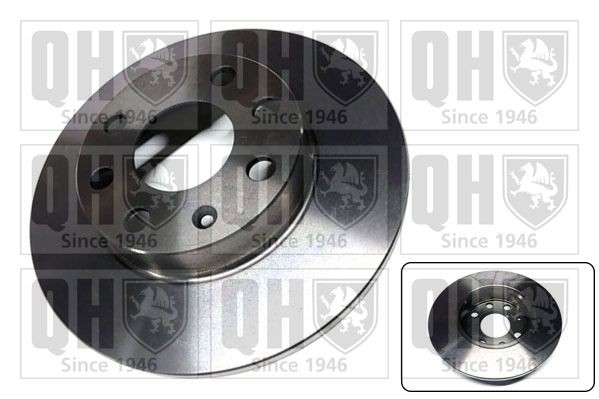 QUINTON HAZELL BDC3240: Disque de frein Ø: 236mm, plein, Ø: 236mm