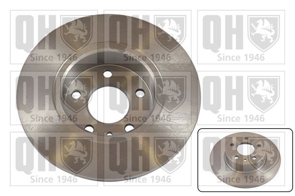 QUINTON HAZELL BDC3504: Bremsscheibe Ø: 252mm, voll, Ø: 252mm