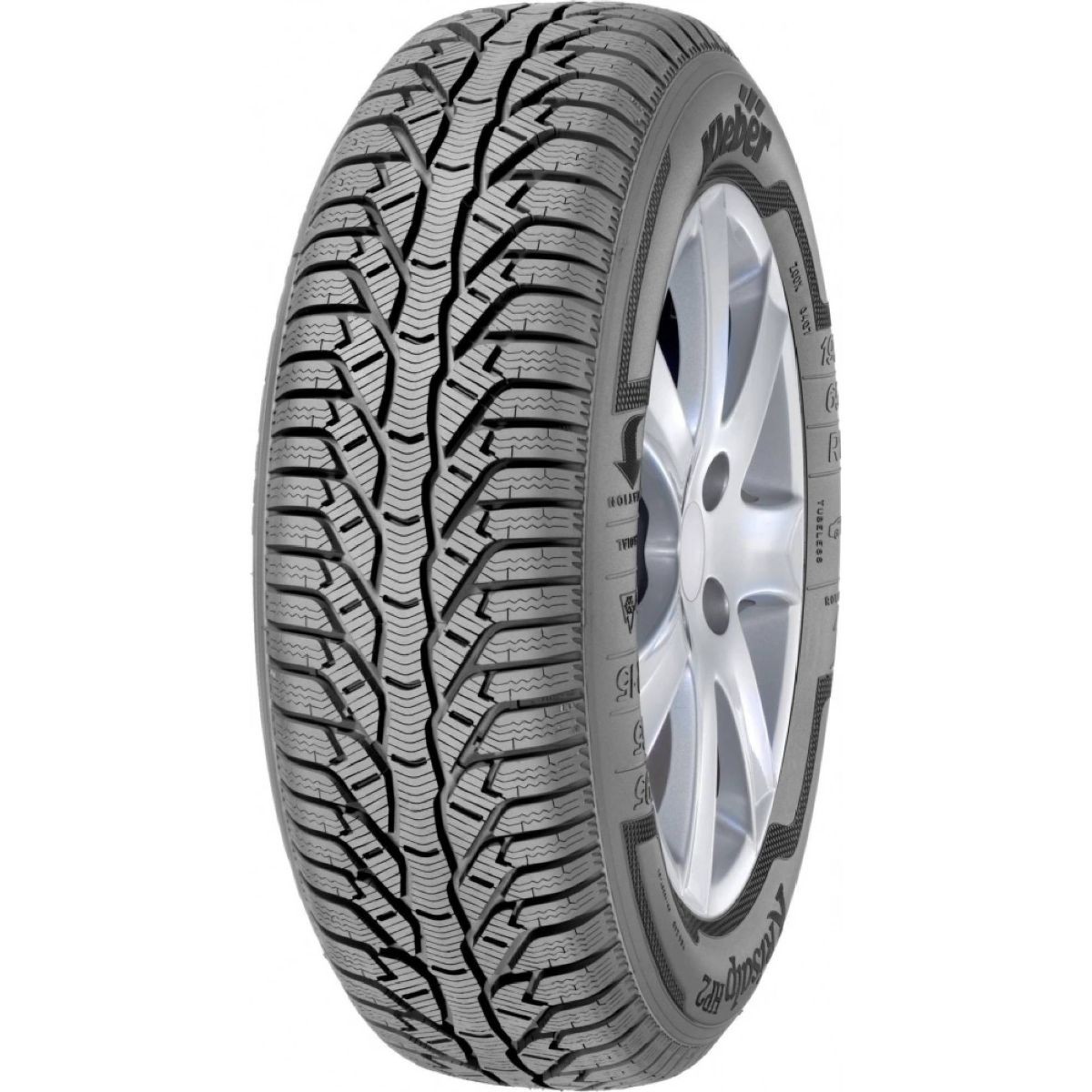 Kleber 692463: Kleber Krisalp HP 2 215/50 R17 95V XL , avec rebord protecteur de jante (FSL)