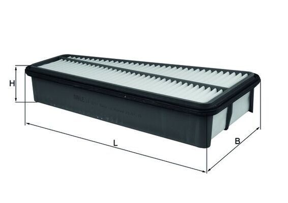 KNECHT LX 3771: Légszűrő