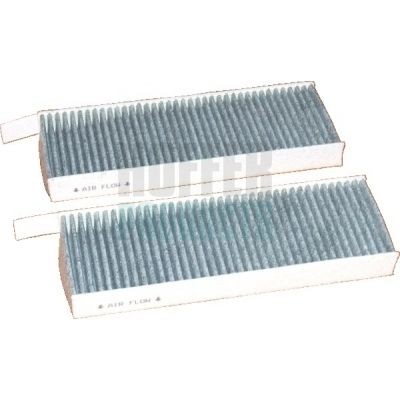 HOFFER 17449K-X2: Interieurfilter Carbon filter