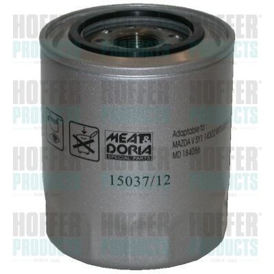 HOFFER 15037/12: Filtro olio