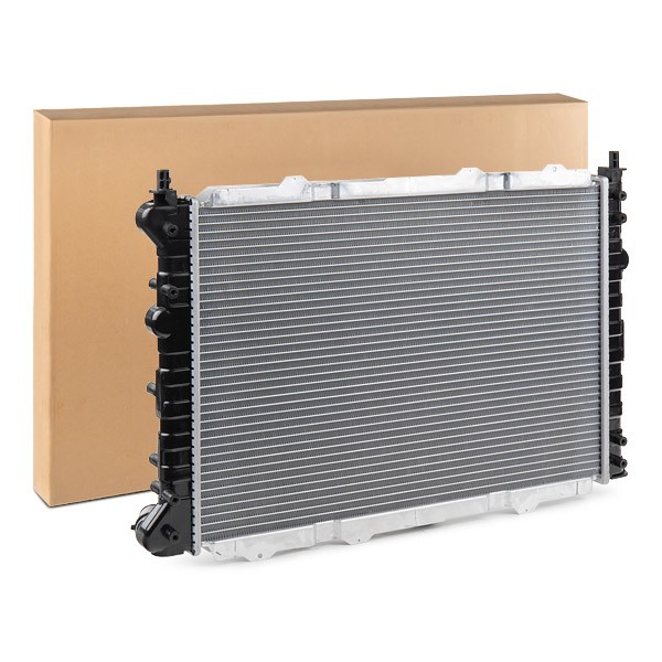 RIDEX 470R0161: Radiateur du moteur Aluminium, Matière plastique