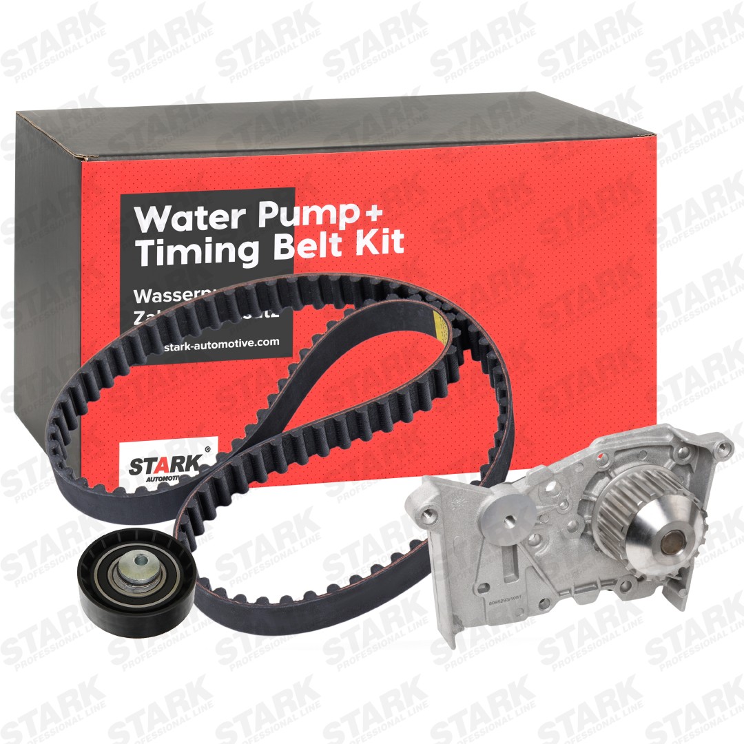 STARK SKWPT-0750149: Bomba de agua + kit de correa de distribución Núm. dientes: 96, con juntas, con bomba de agua