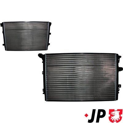 JP GROUP 1114208500: Radiateur du moteur JP Aluminium, Matière plastique