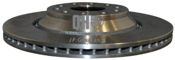 JP GROUP 1163201009: Bremžu diski Aizmugurējais tilts, Ø: 310mm, ventilējams, QH