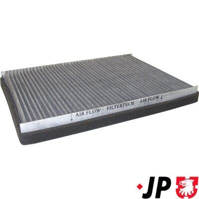 JP GROUP 1328100600: Filtro de habitáculo JP Filtro de carbón activado