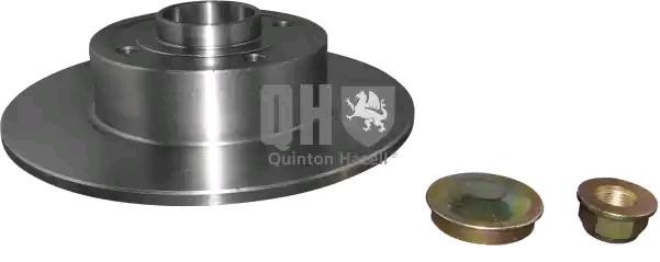 JP GROUP 4363201309: Remschijf Achteras, Ø: 240mm, volledig, Met ingebouwd wiellager, Met ABS sensorring, QH