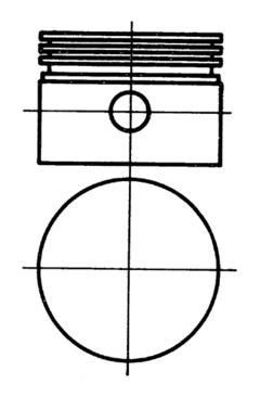 KOLBENSCHMIDT 94061700: Piston