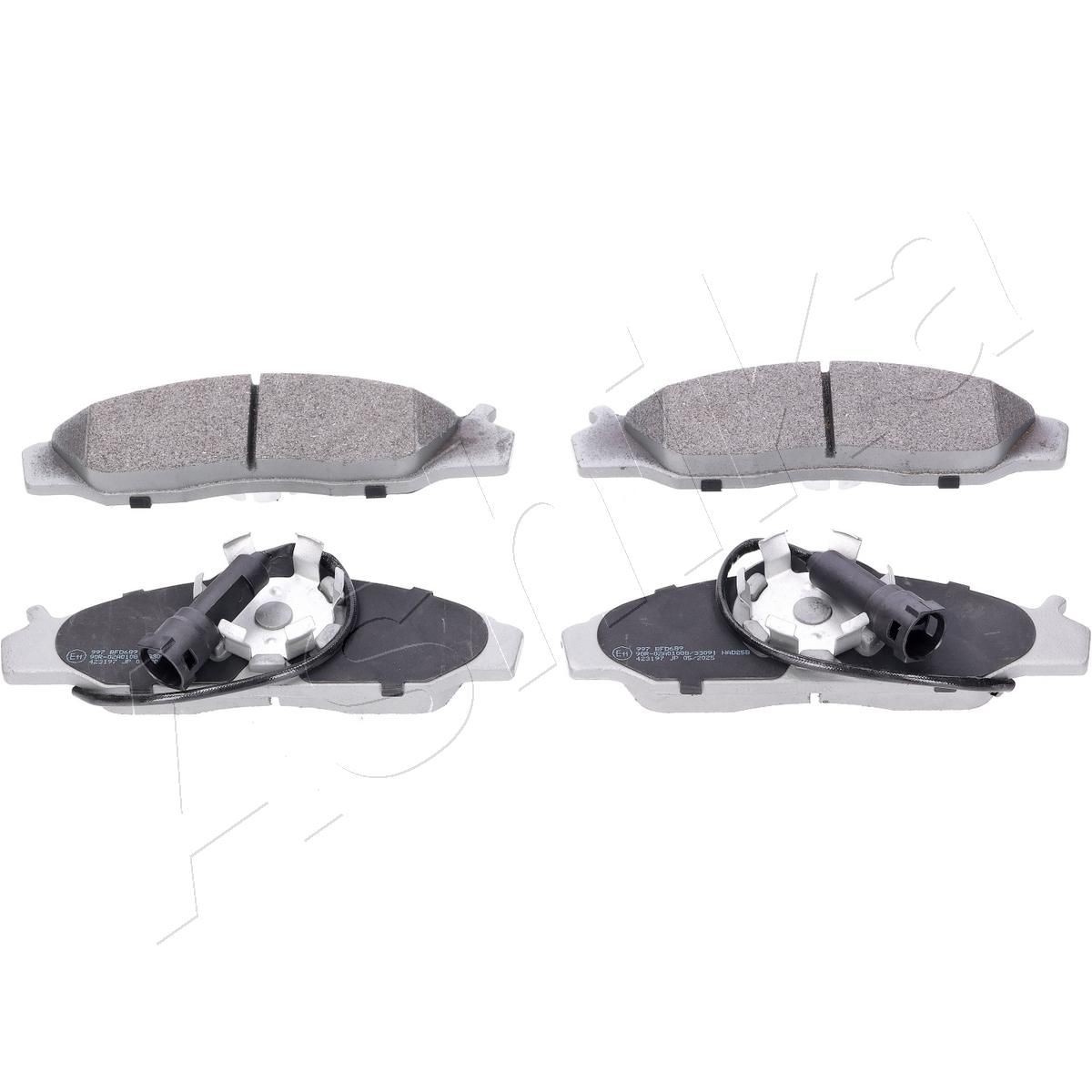 ASHIKA 50-09-997: Remblokken Vooras