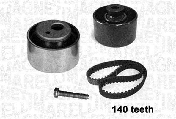 MAGNETI MARELLI 341304160000: Kit de correa de distribución Núm. dientes: 140